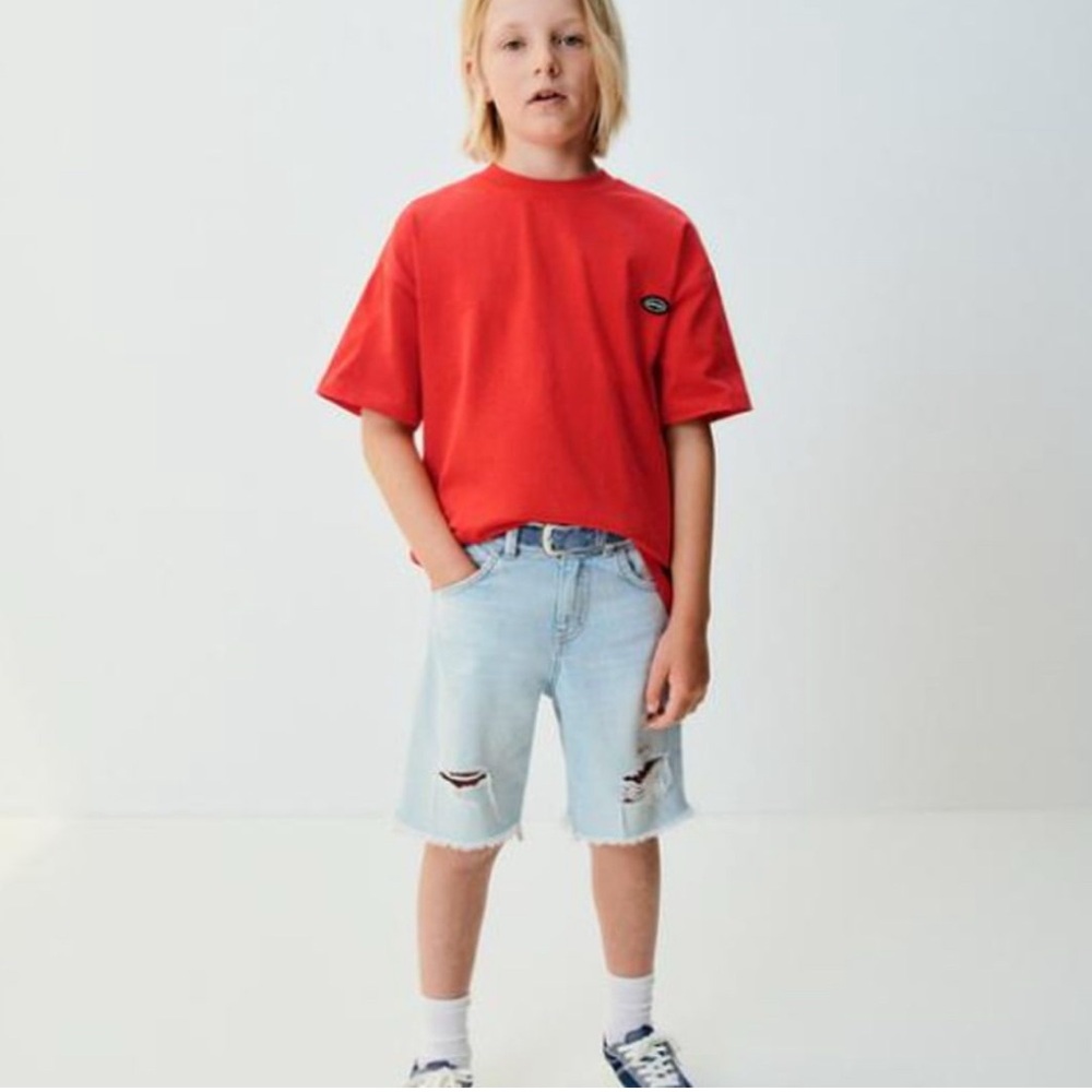 $15 ADD ON Zara Boys‎ Wash Denim Shorts